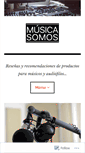 Mobile Screenshot of musicasomos.com